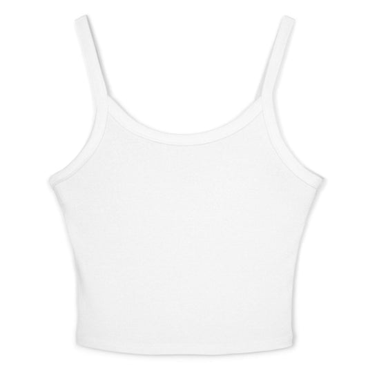 Spaghetti Strap Tank Top — Minimal Back Graphic