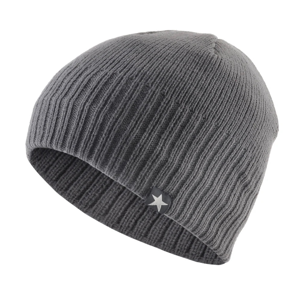 Knitted Double Layer Beanie