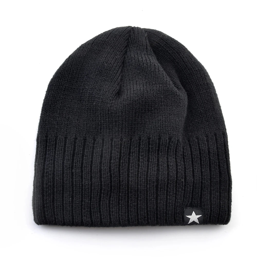 Knitted Double Layer Beanie