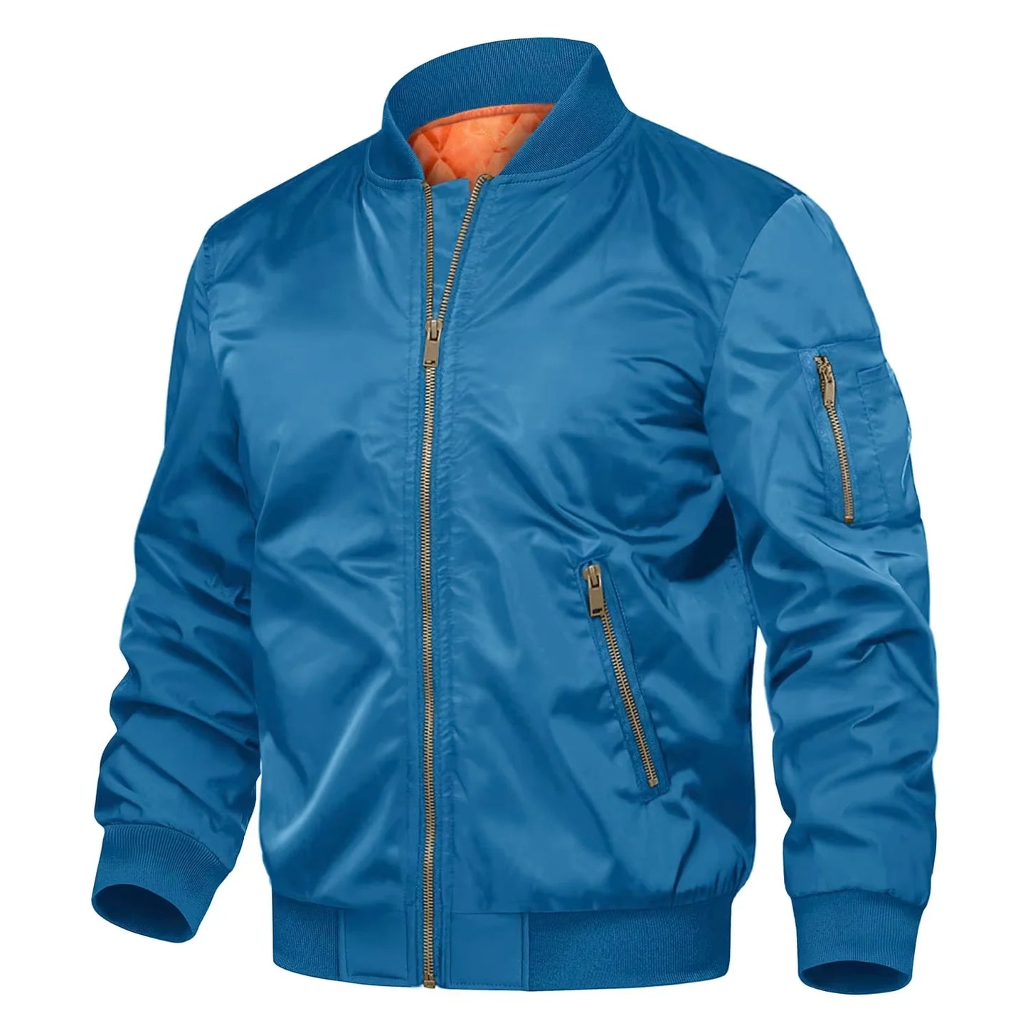 TACVASEN Mens Classic Bomber Jacket