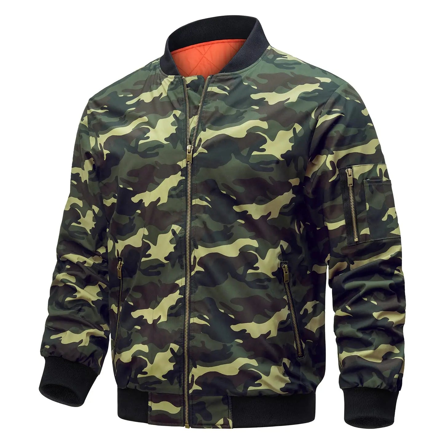 TACVASEN Mens Classic Bomber Jacket