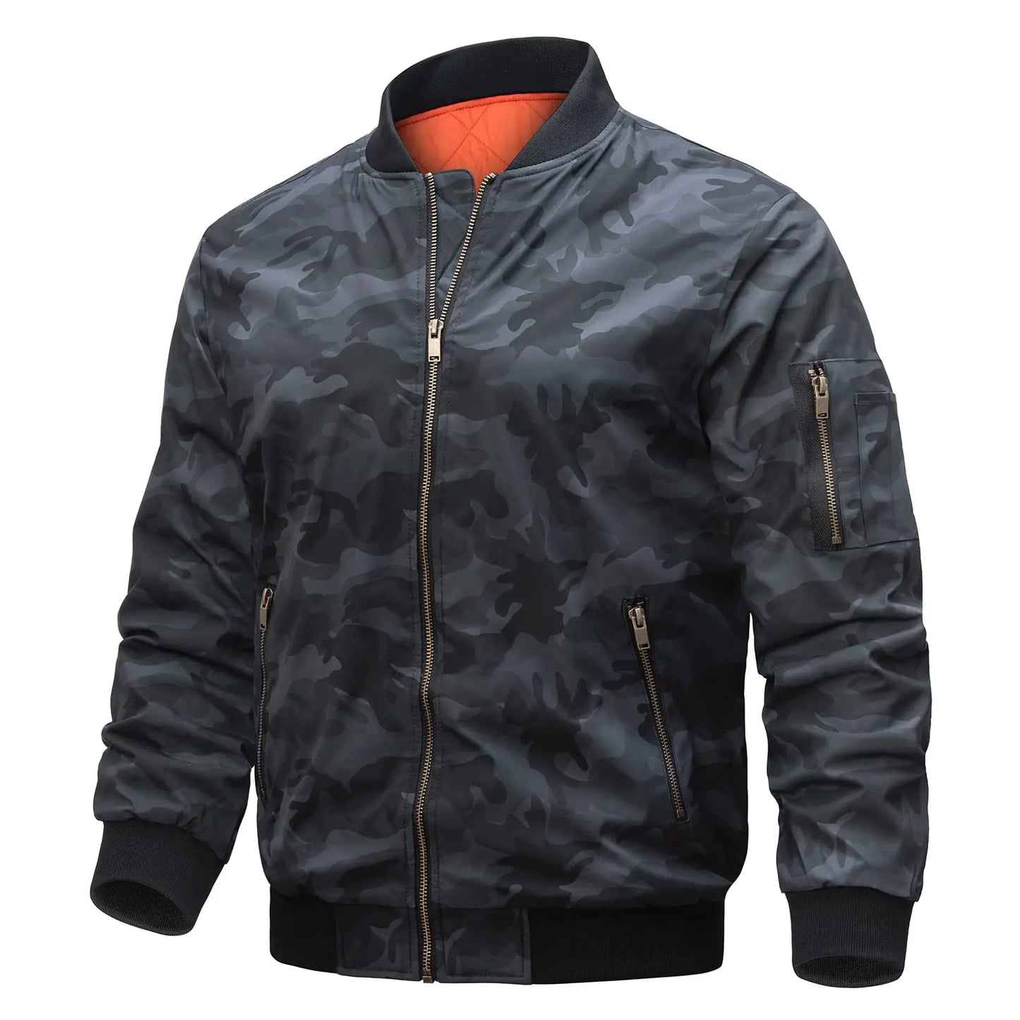 TACVASEN Mens Classic Bomber Jacket