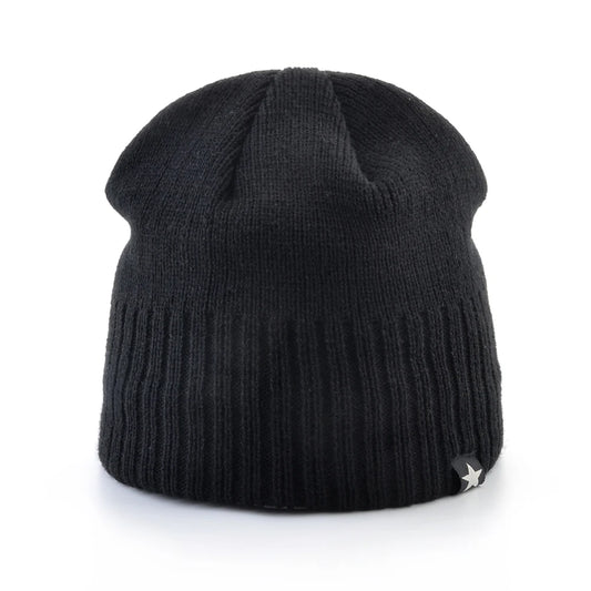 Knitted Double Layer Beanie