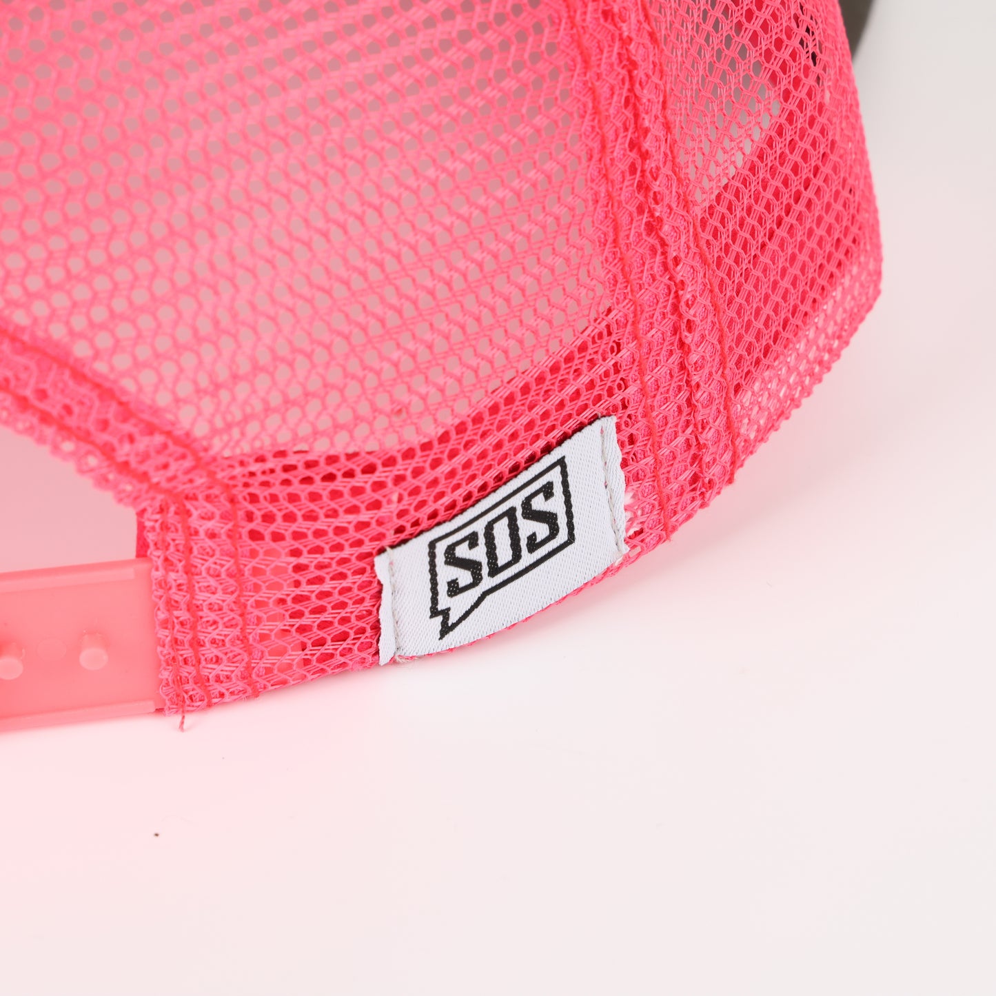 Trucker Cap - Dark Grey/Pink