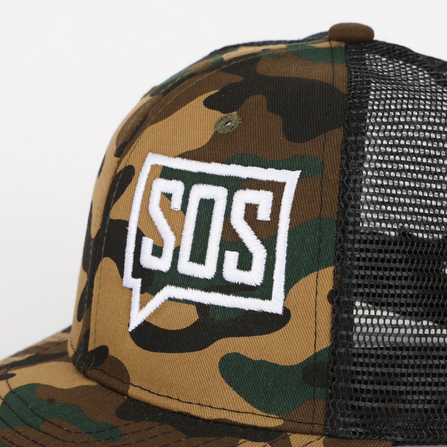 Trucker Cap - Camo/Black