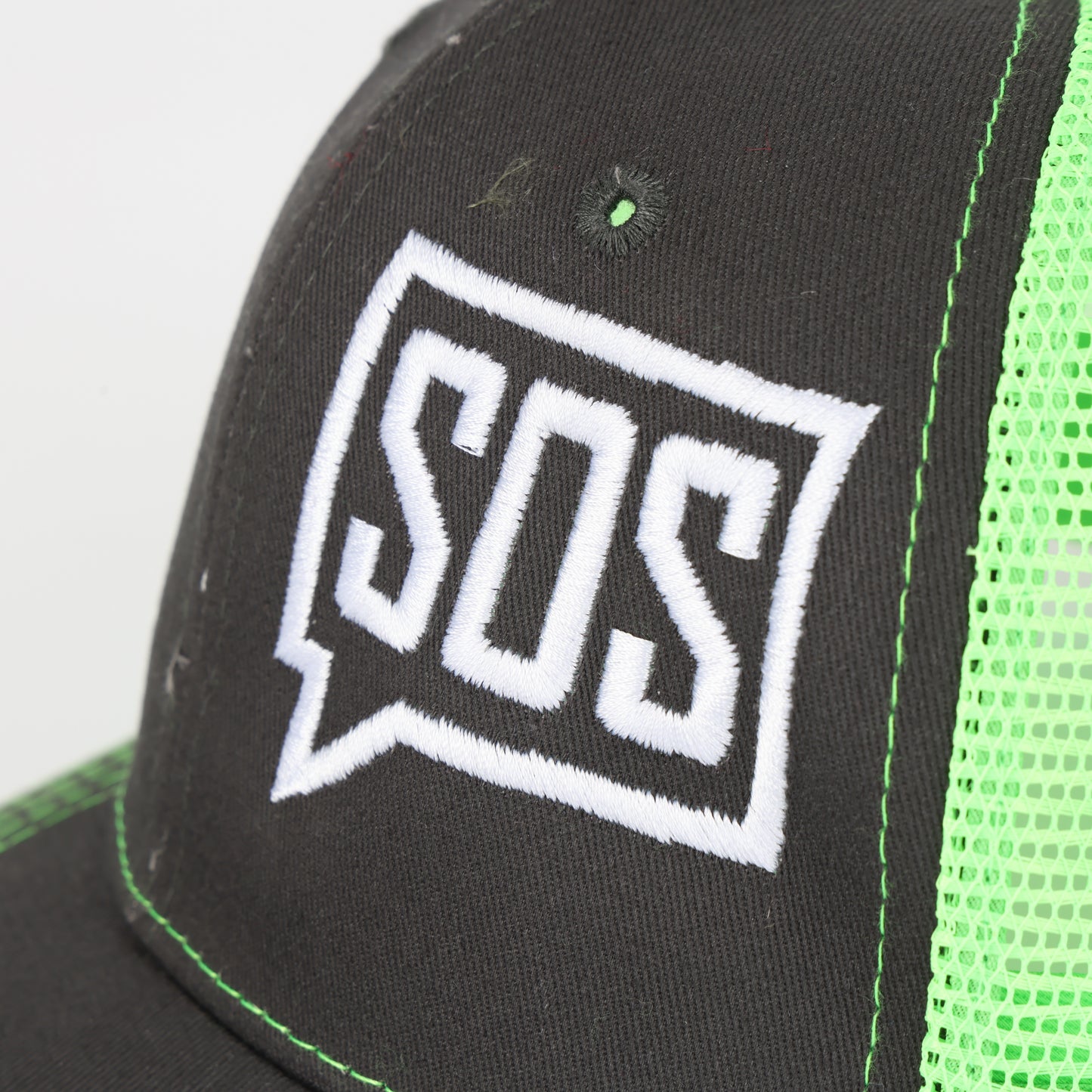 Trucker Cap - Dark Grey/green
