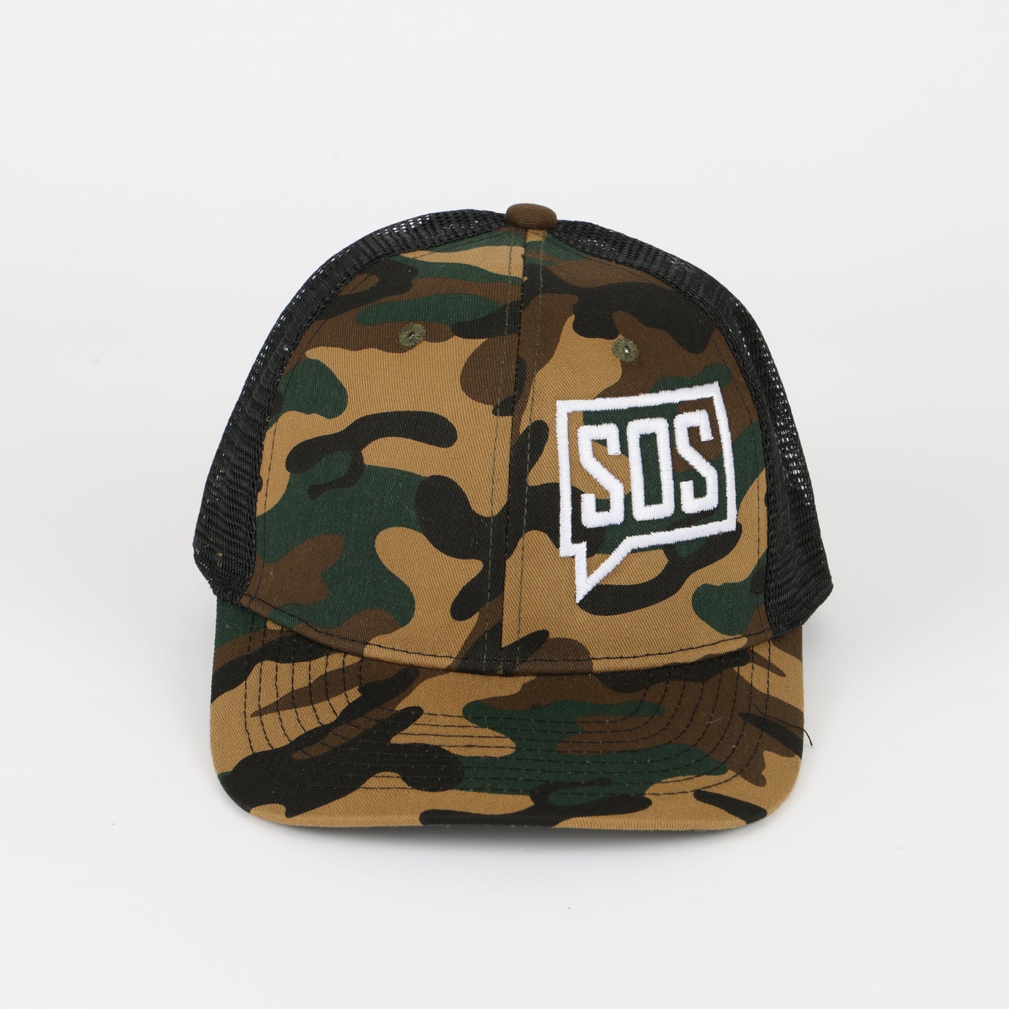 Trucker Cap - Camo/Black