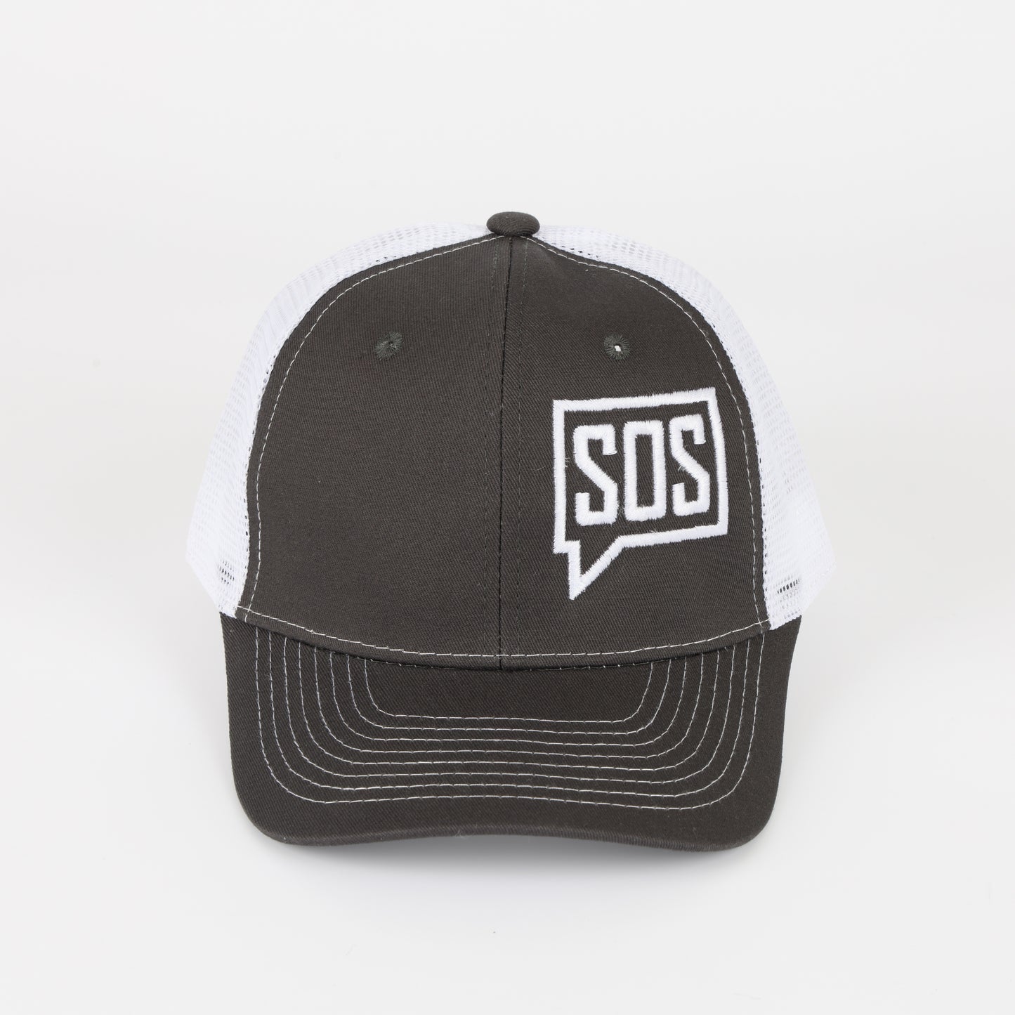 Trucker Cap - Dark Grey/White