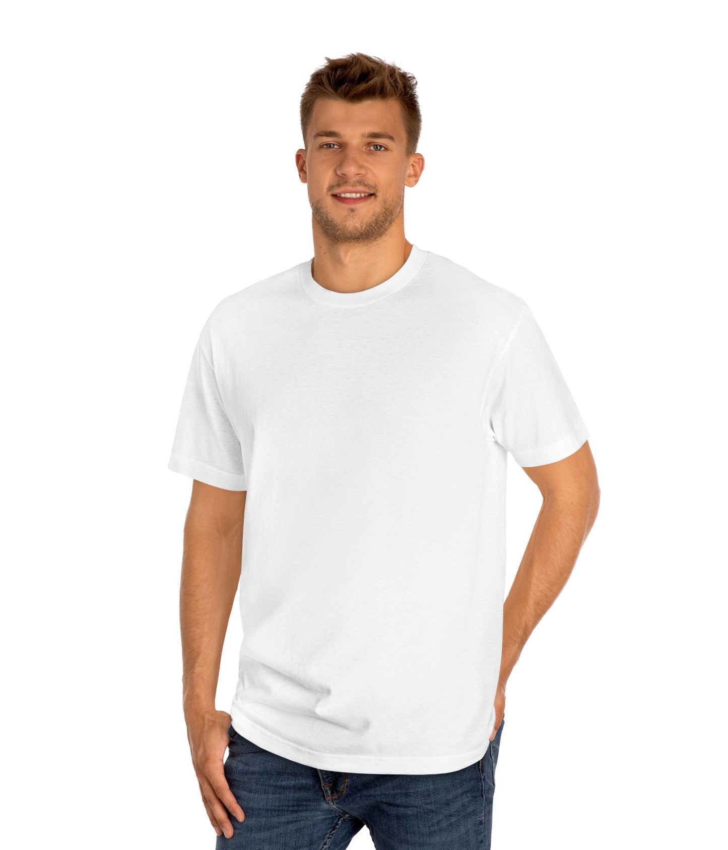 Unisex Plain Classic Tee - Casual Comfort