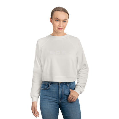 Cropped Fleece Sweatshirt