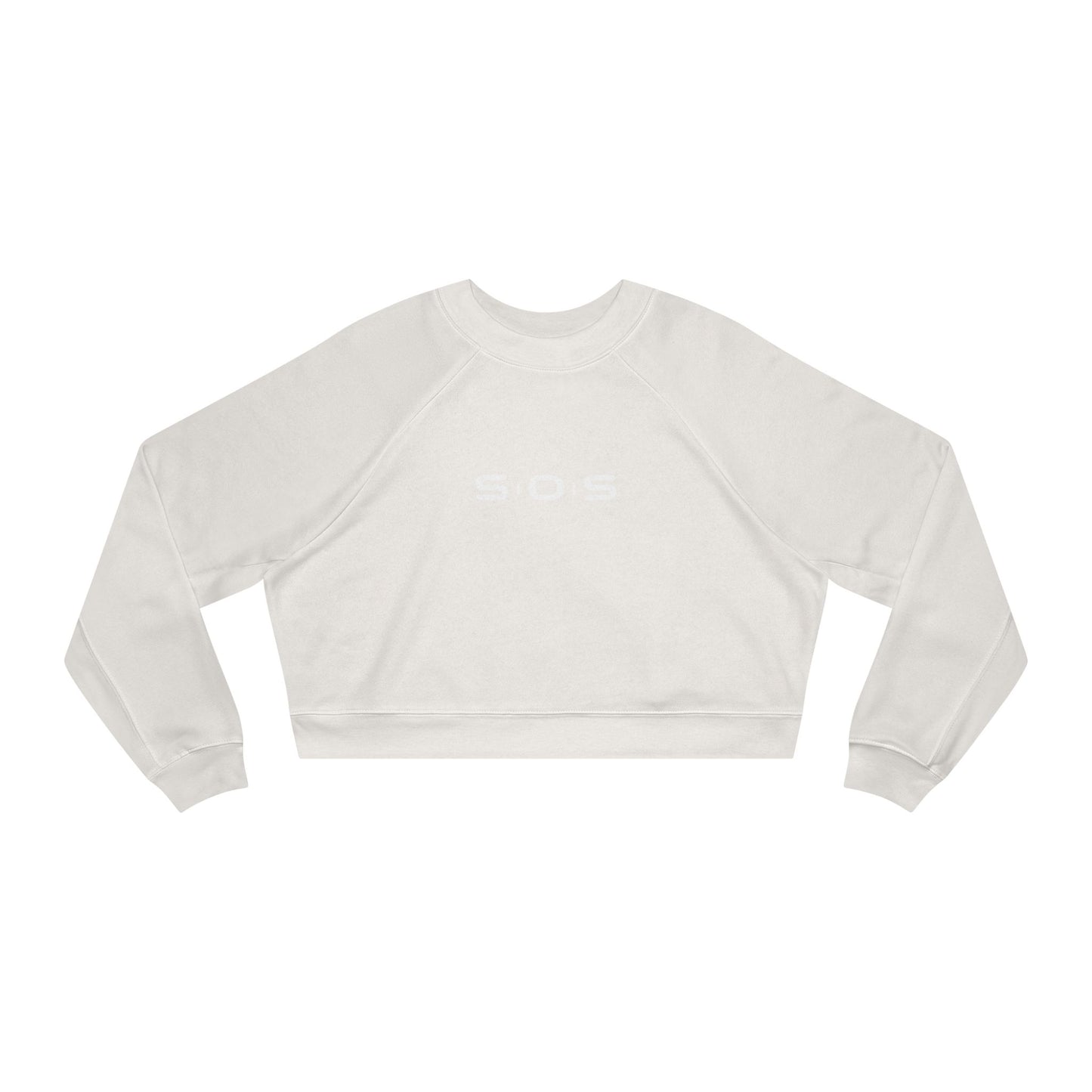 Cropped Fleece Sweatshirt