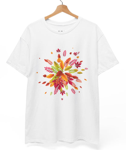 Womens Leafy Cotton Tee