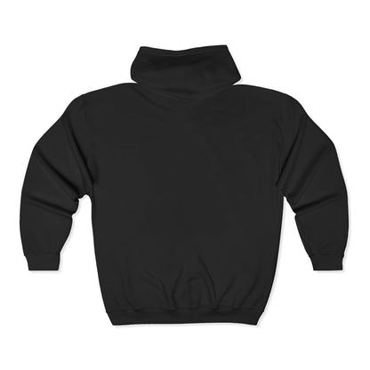 Full-Zip Hoodie with Chest Logo