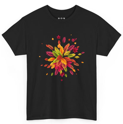 Womens Leafy Cotton Tee