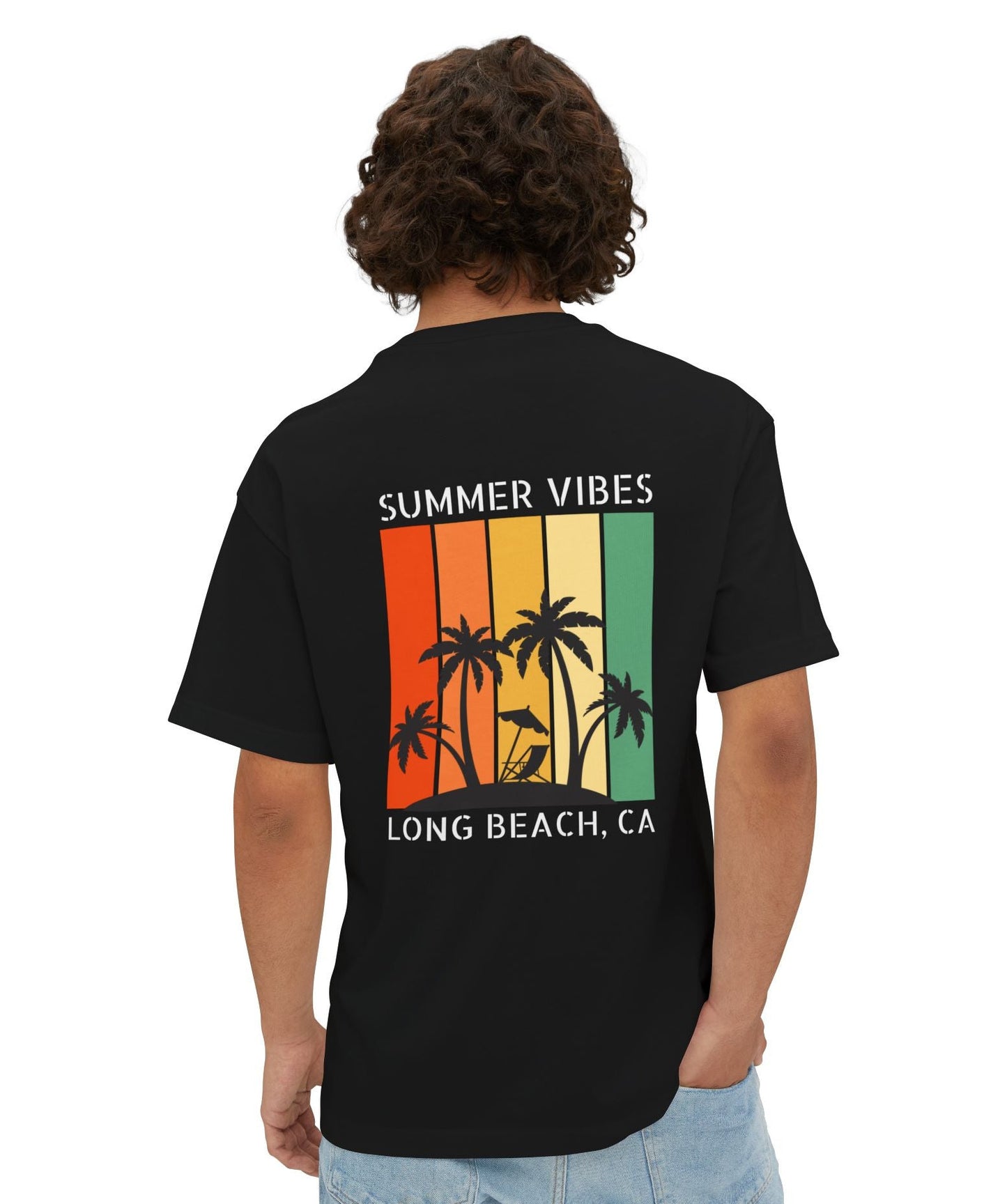 Summer Vibes Unisex Oversized Boxy Tee