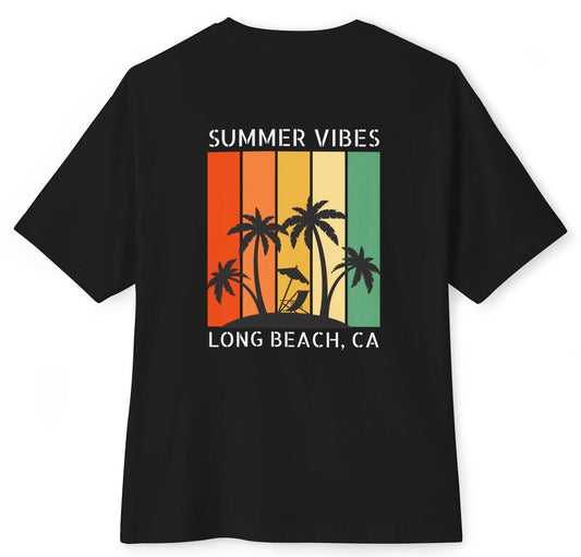 Summer Vibes Unisex Oversized Boxy Tee