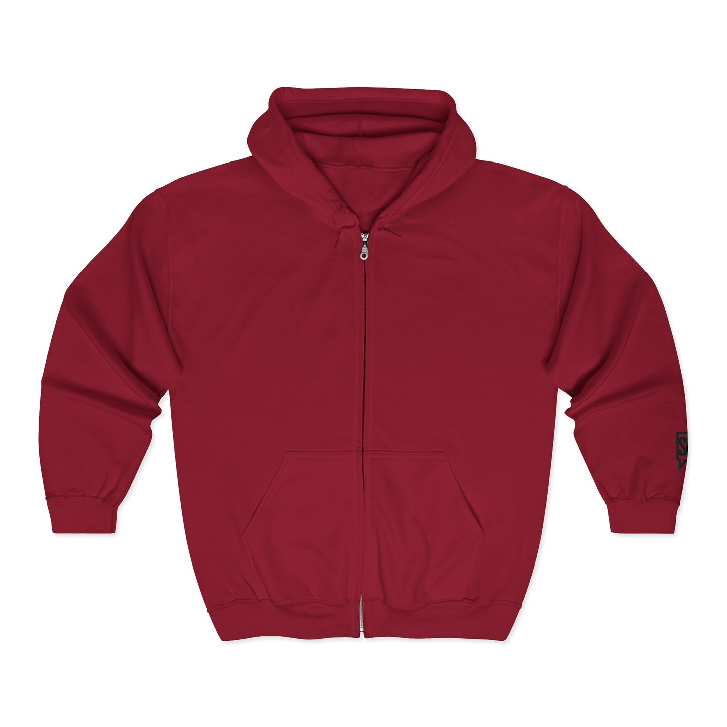 Full-Zip Hoodie with Wrist Logo