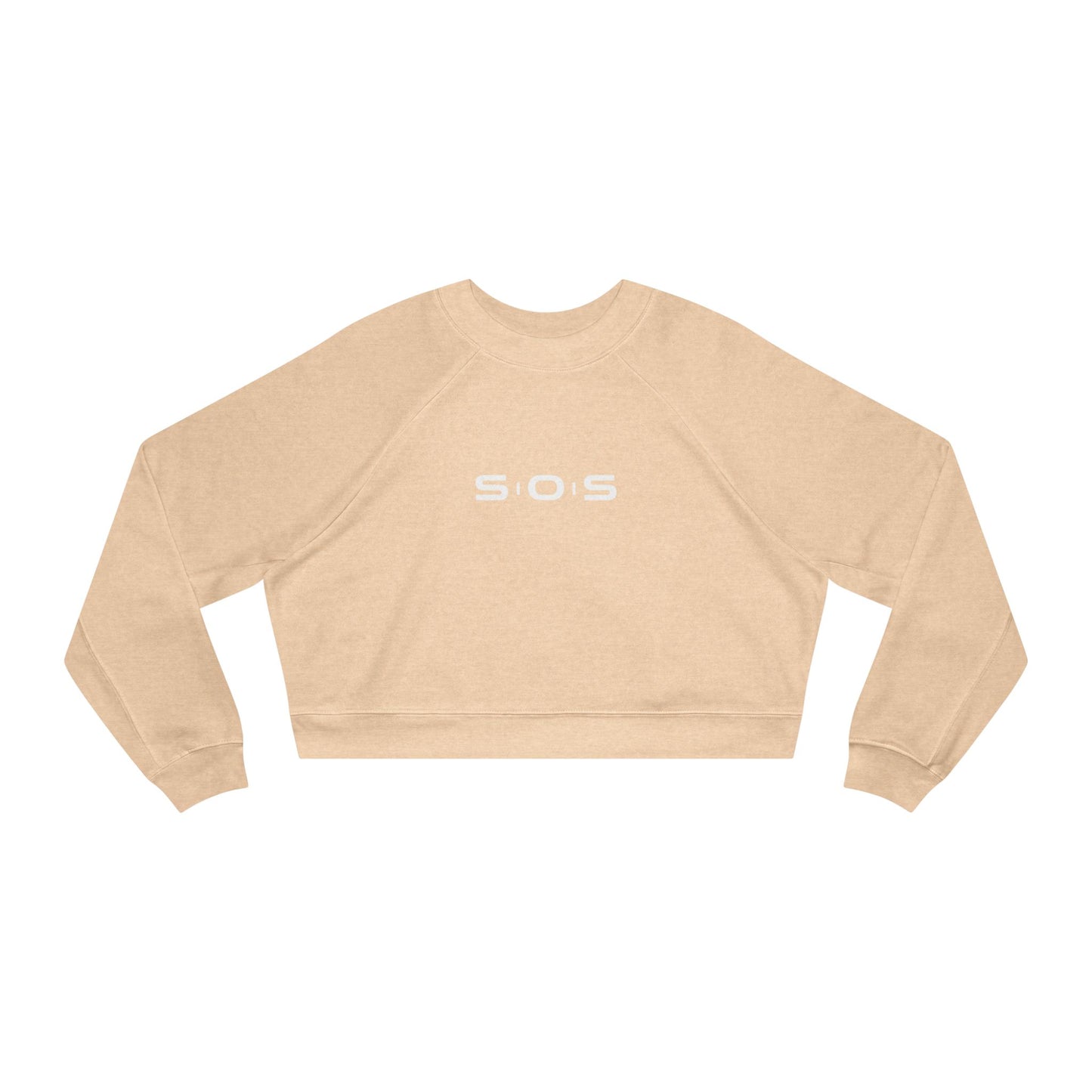 Cropped Fleece Sweatshirt