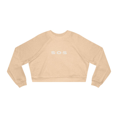 Cropped Fleece Sweatshirt