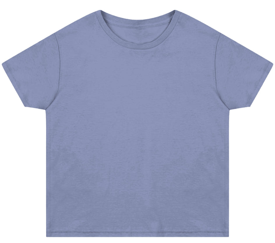 Women's High Waisted Tee - Plain