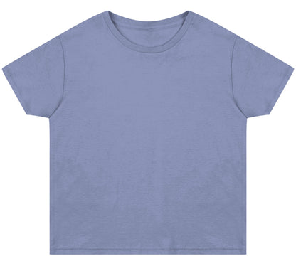 Women's High Waisted Tee - Plain