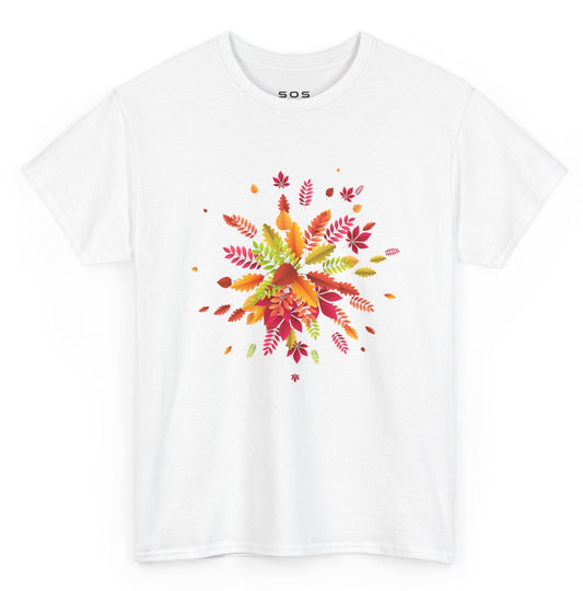 Womens Leafy Cotton Tee