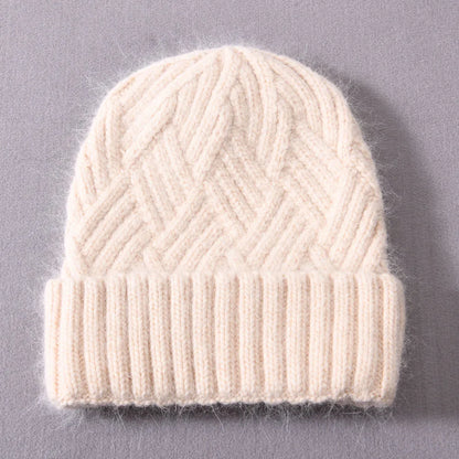 Womens Beanie Cashmere Wool Blend
