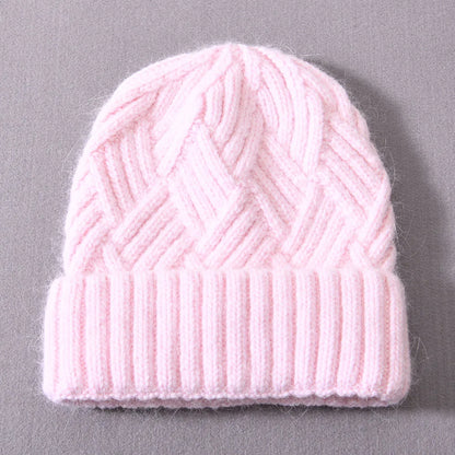 Womens Beanie Cashmere Wool Blend