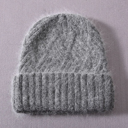 Womens Beanie Cashmere Wool Blend