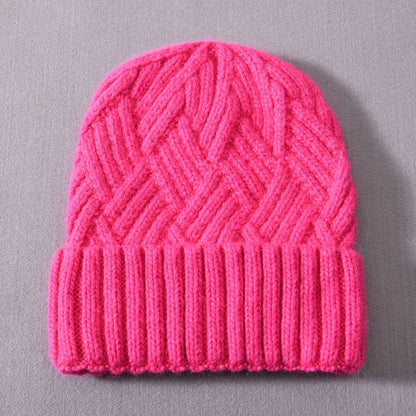 Womens Beanie Cashmere Wool Blend