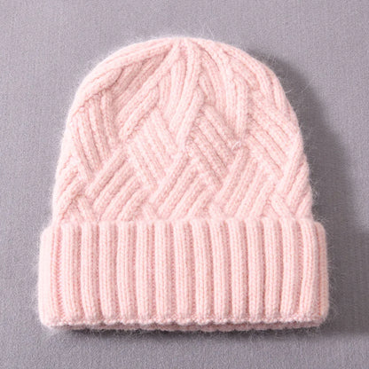 Womens Beanie Cashmere Wool Blend
