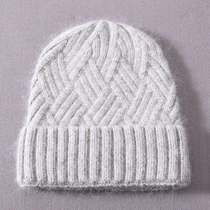 Womens Beanie Cashmere Wool Blend