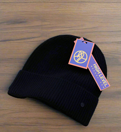 HL Cashmere Beanie Black