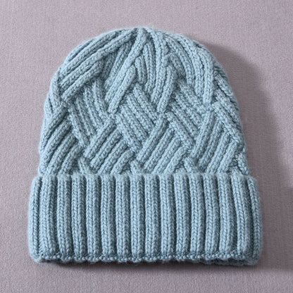 Womens Beanie Cashmere Wool Blend