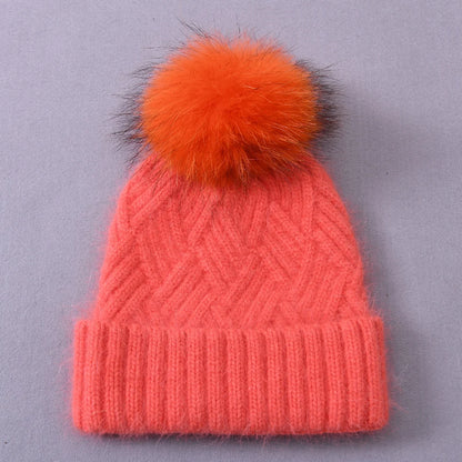 Womens Beanie Cashmere Wool Blend