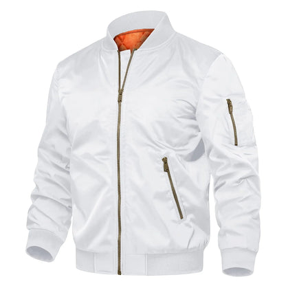 TACVASEN Mens Classic Bomber Jacket