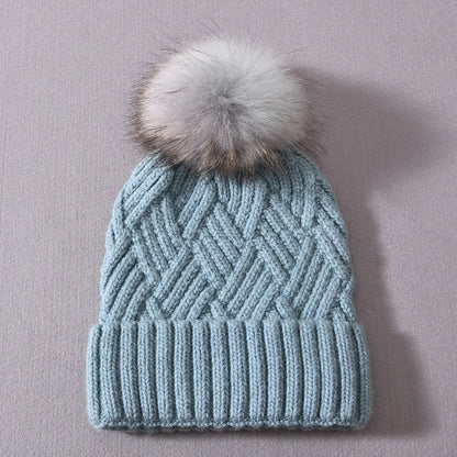Womens Beanie Cashmere Wool Blend