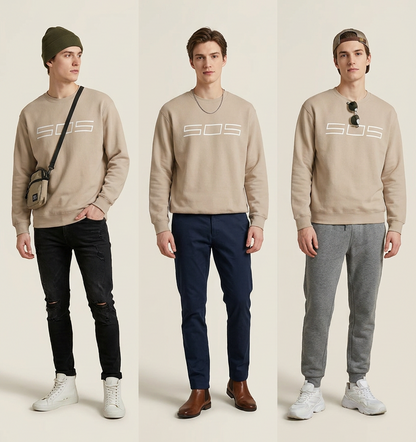 Mens Crewneck Sweatshirt