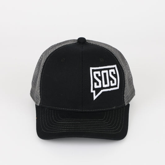 Trucker Cap - Black/Dark Grey