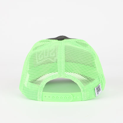 Trucker Cap - Dark Grey/green